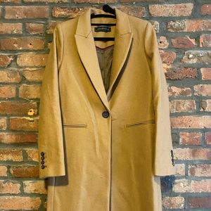 Zara Tailored Wool Coat